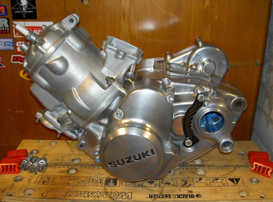 Carbon Fiber Engine Case Saver 1985 1986 Suzuki Quadracer LT250R LT 250R LT250